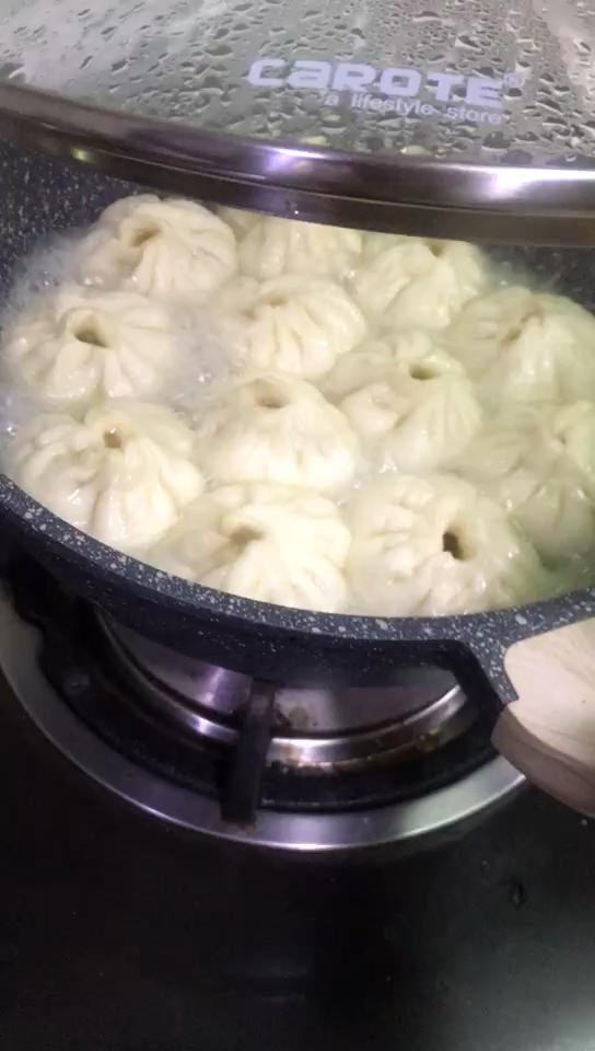 快手0⃣️失败的生煎包