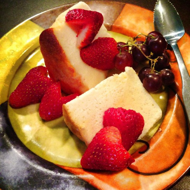 烫面轻乳酪蛋糕