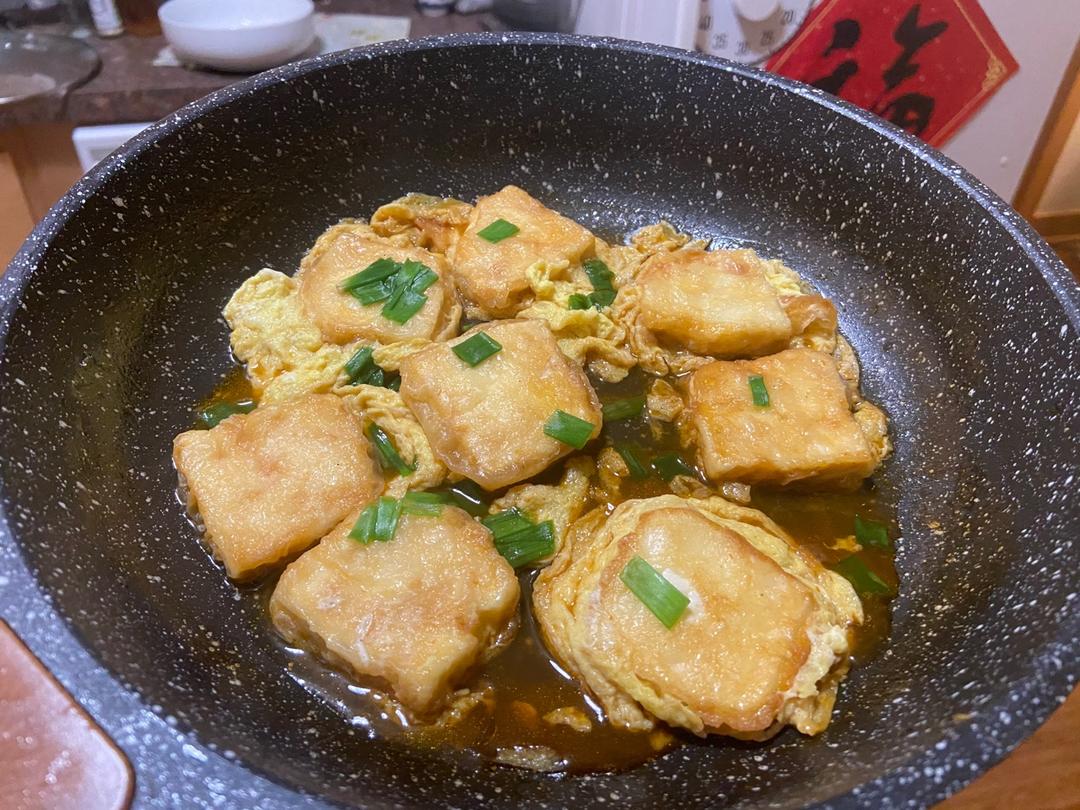 超级嫩鸡蛋包豆腐