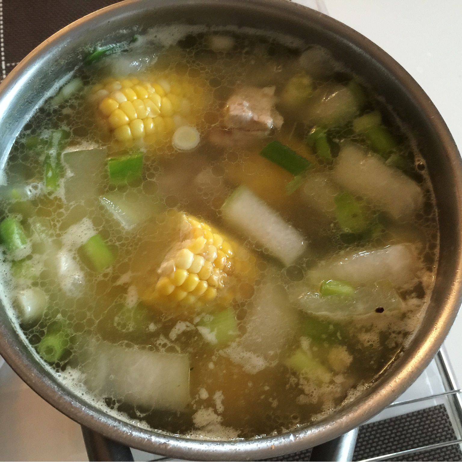 冬瓜玉米排骨汤