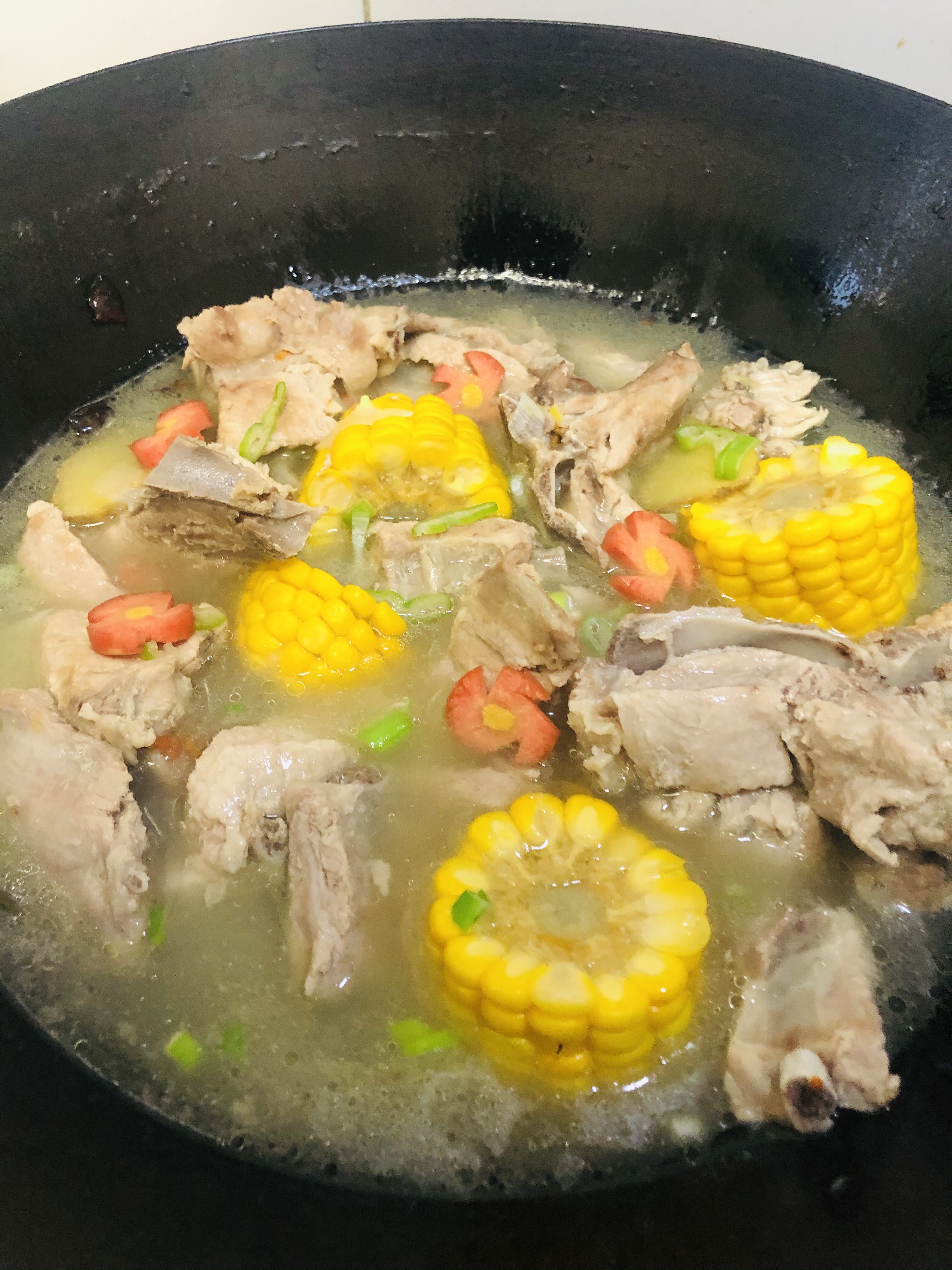 能喝三碗的玉米排骨汤的简单做法的做法