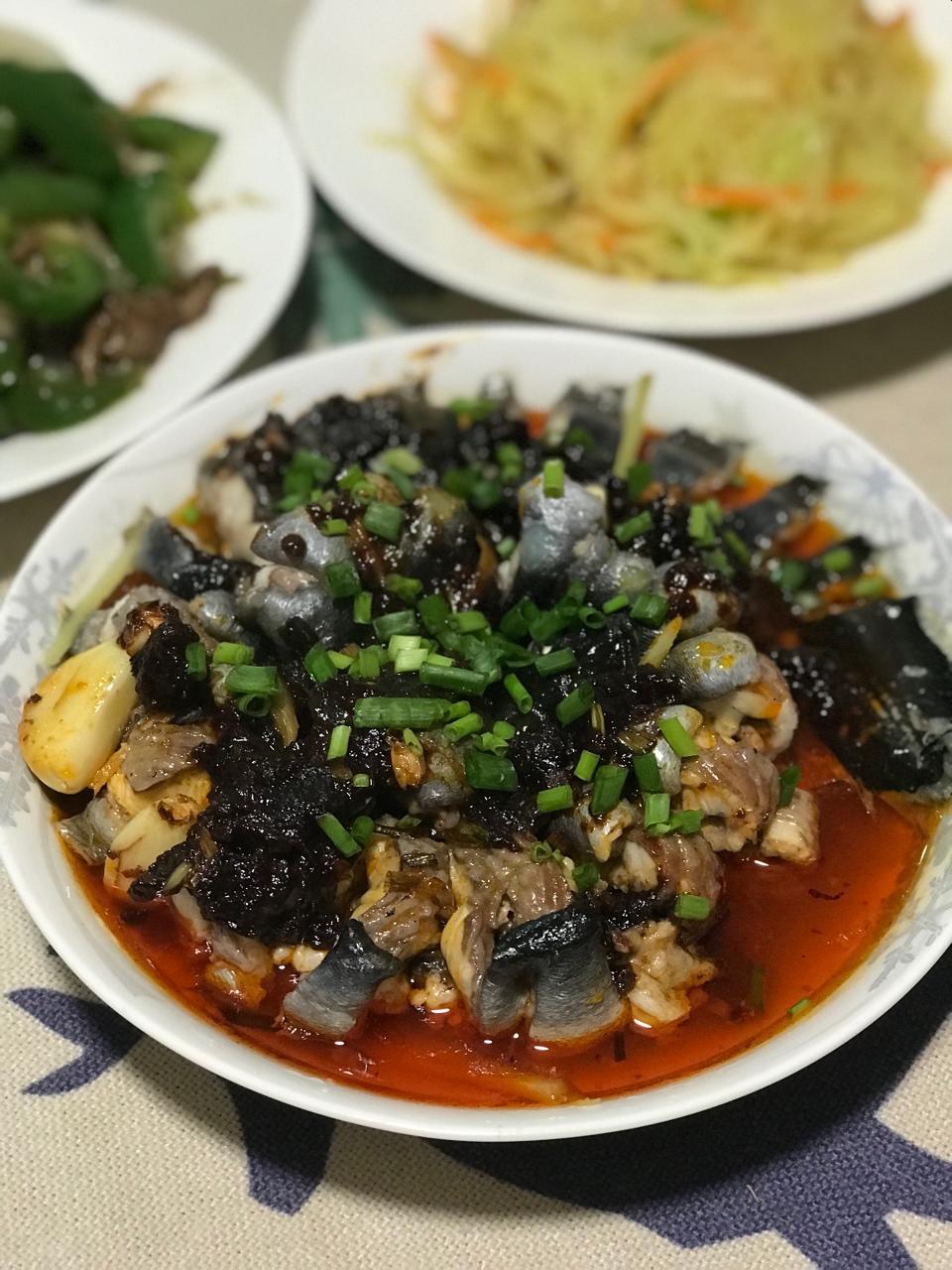 古早味豆豉蒸鳗改良版
