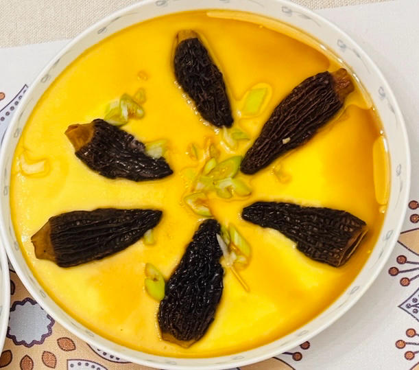 羊肚菌蒸蛋