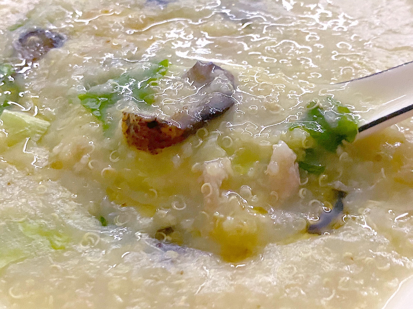 【减脂餐】高蛋白小米藜麦瘦肉海参粥的做法