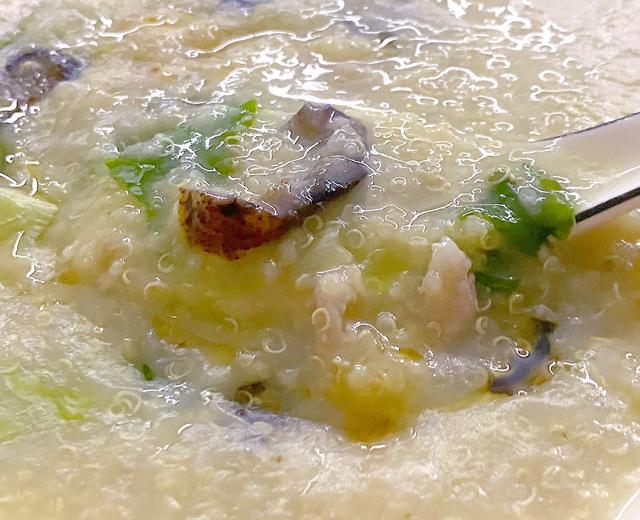 【减脂餐】高蛋白小米藜麦瘦肉海参粥的做法