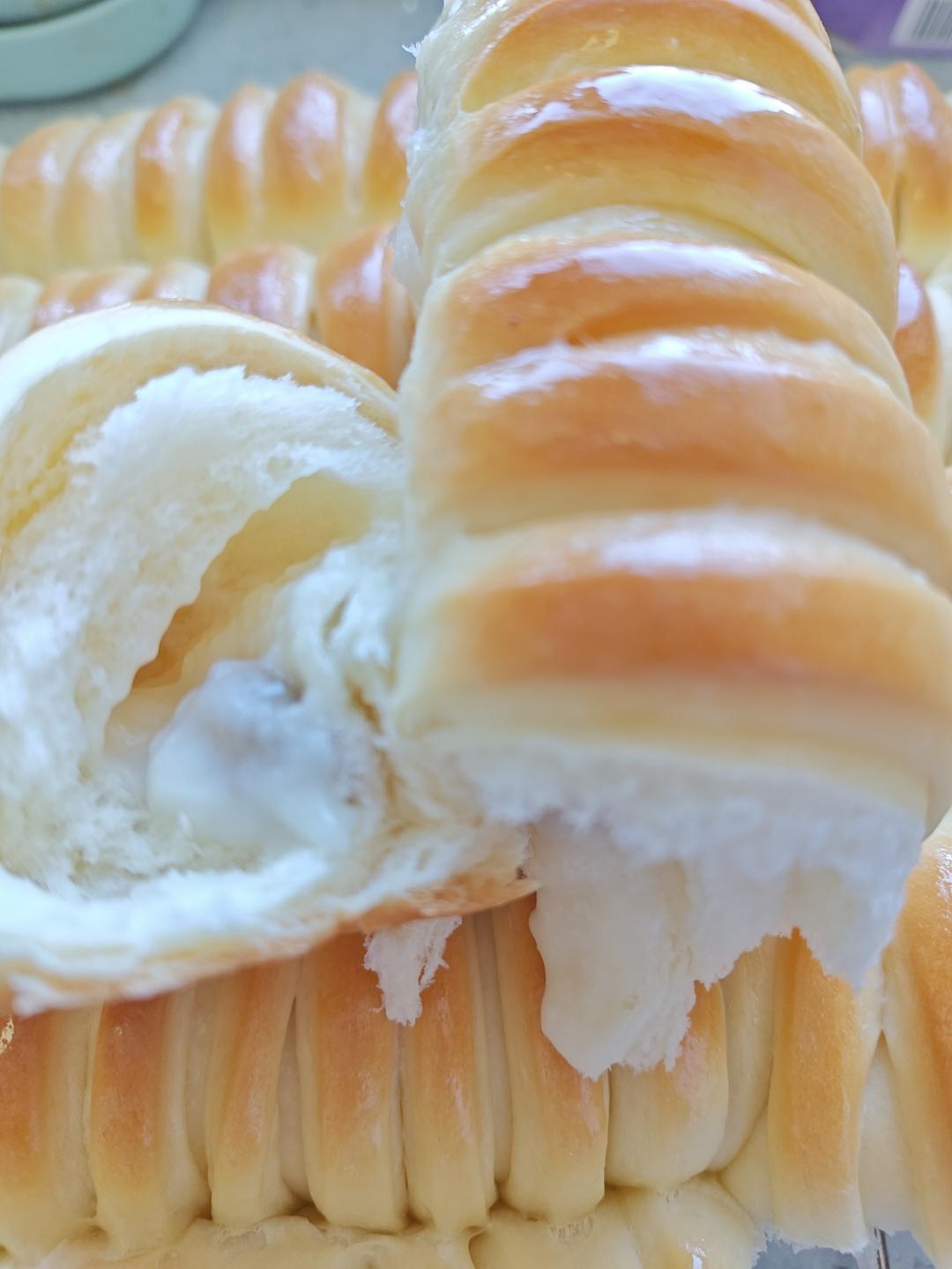 超级香软小餐包，超级拉丝一次发酵