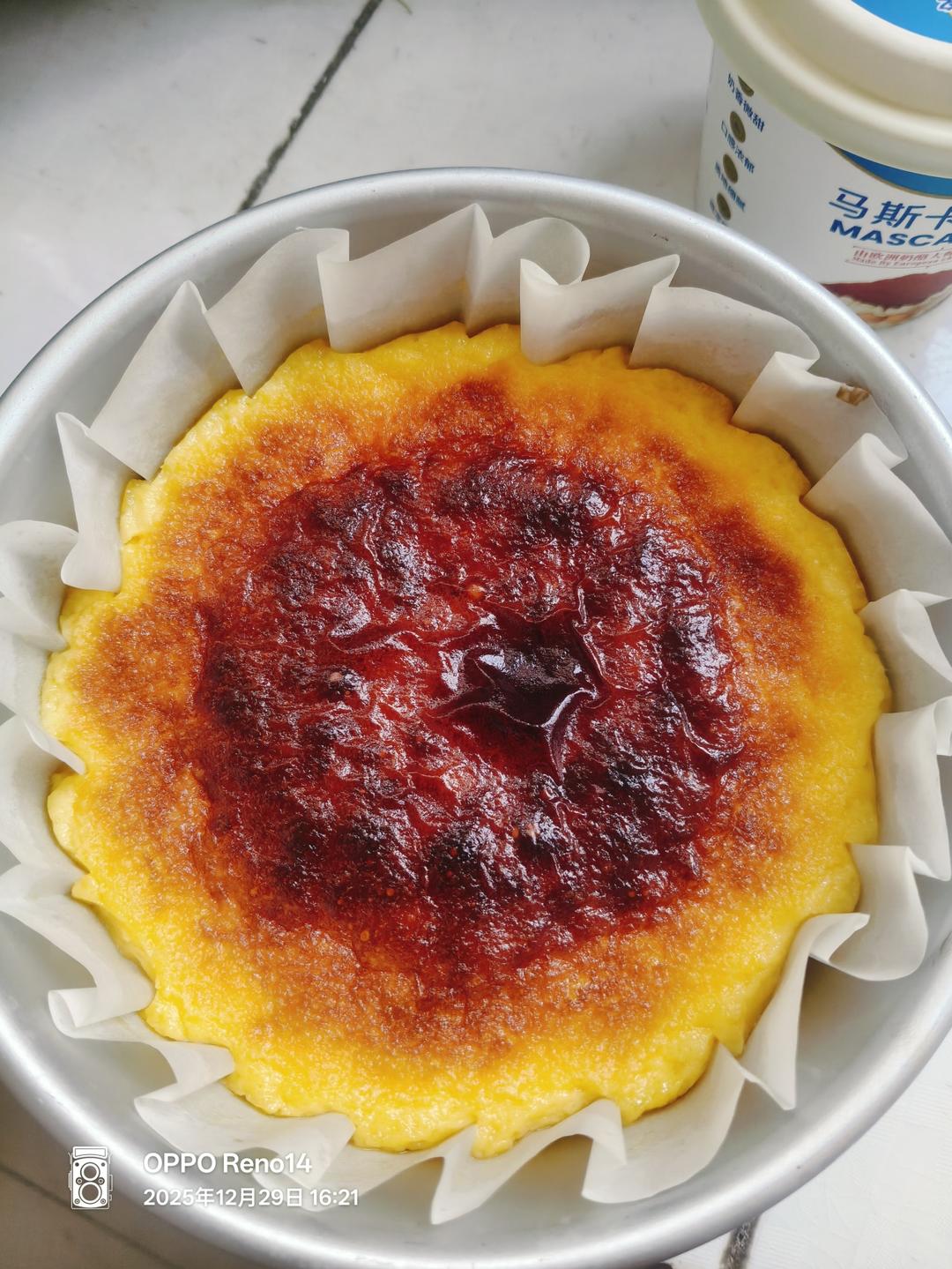 巴斯克芝士蛋糕『最简单的蛋糕』零失败🔥芝士控