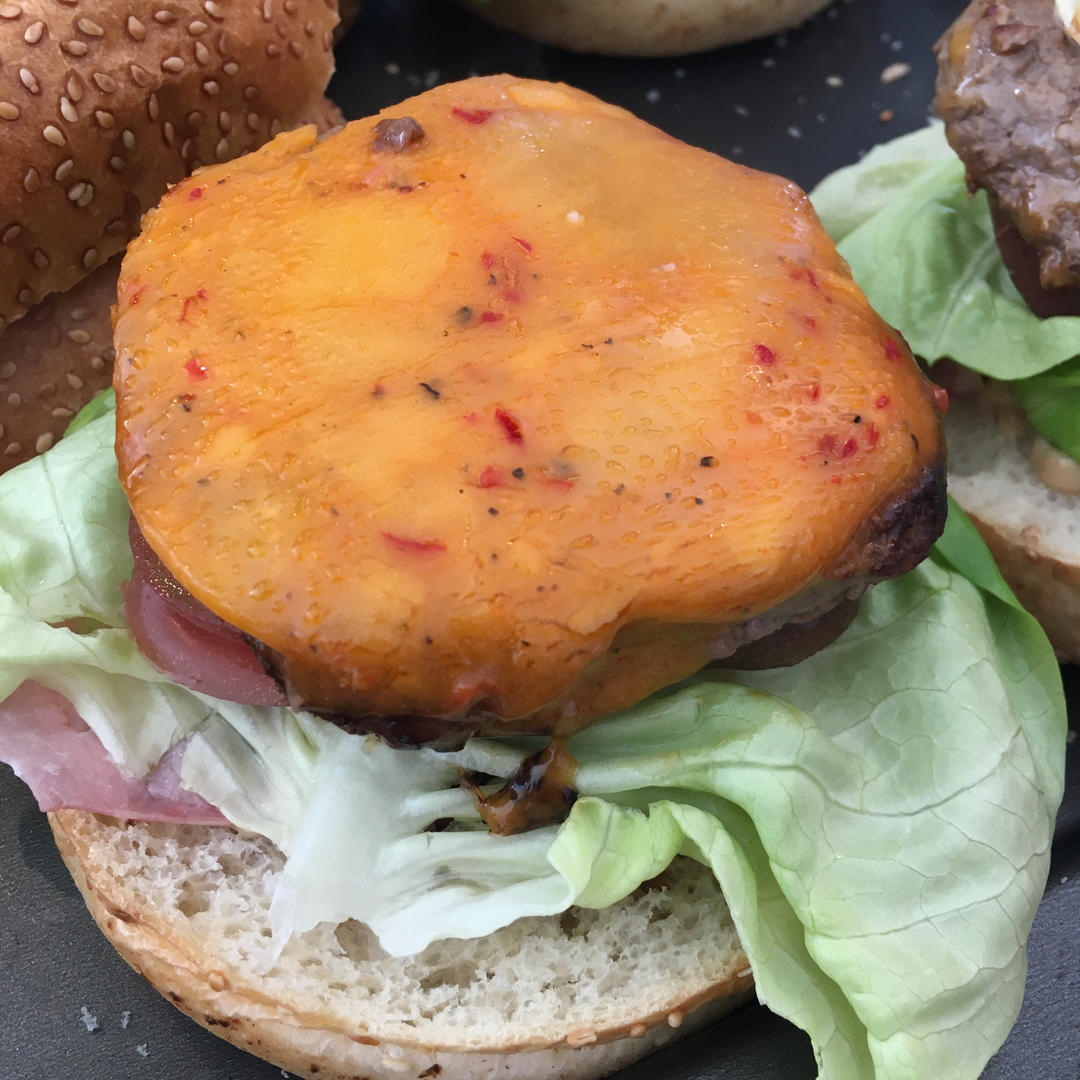 馅料超足家庭版汉堡🍔的做法 步骤11