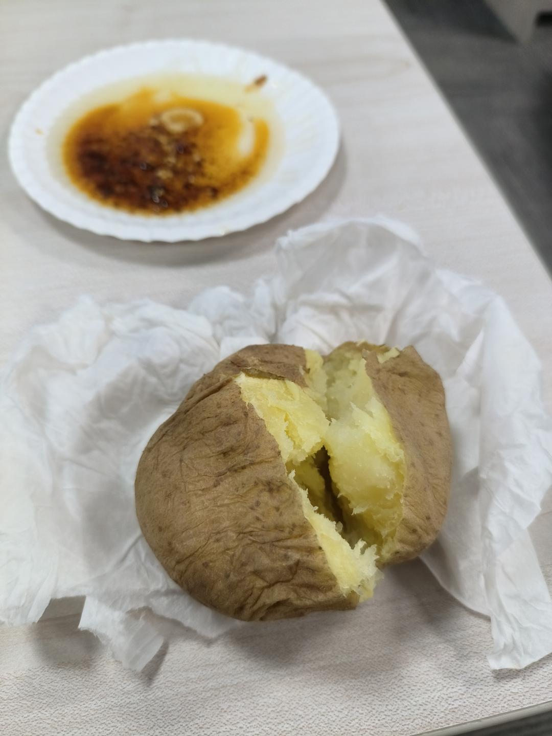 微波炉土豆的做法