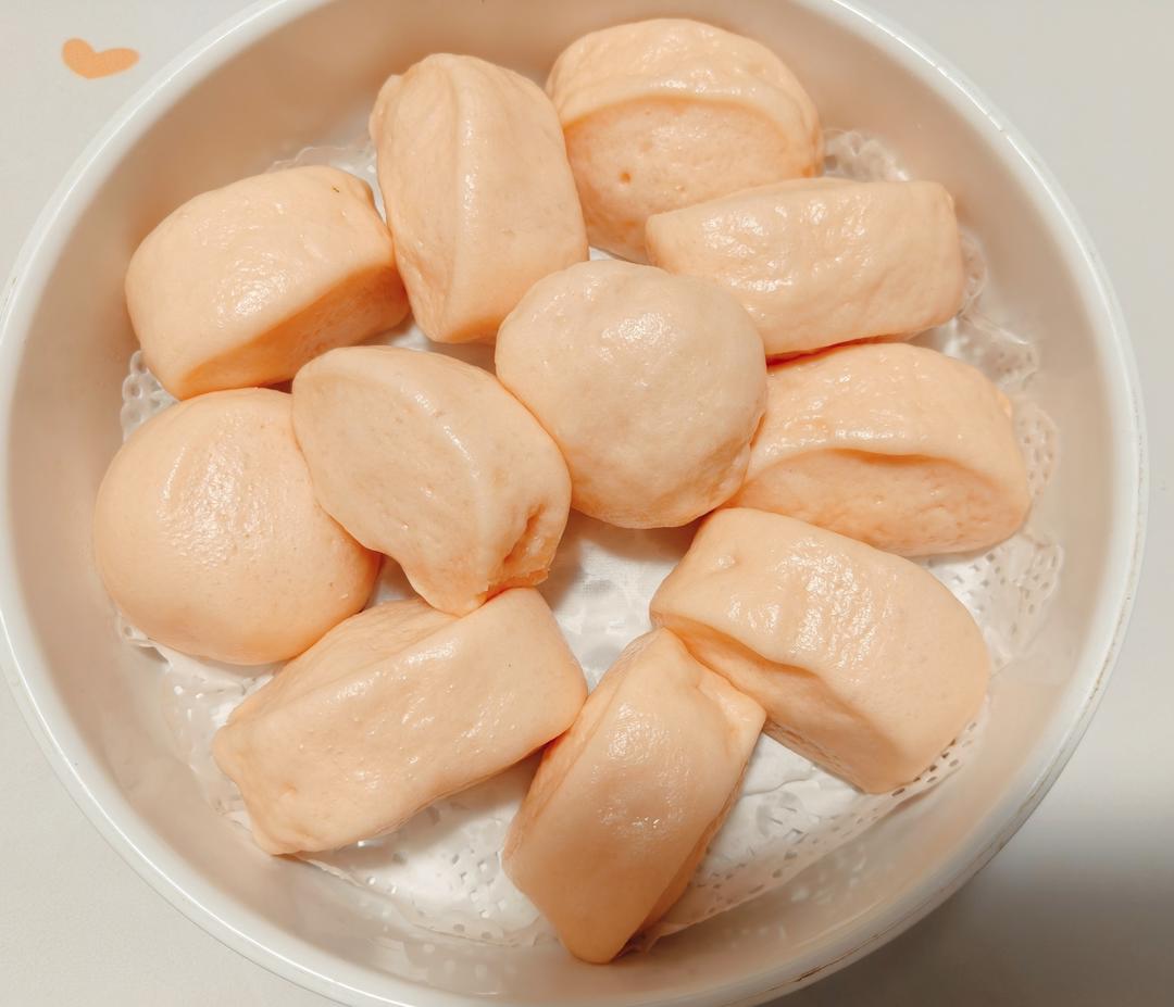 彩色馒头这样做‼️不变色‼️天然材料超安心