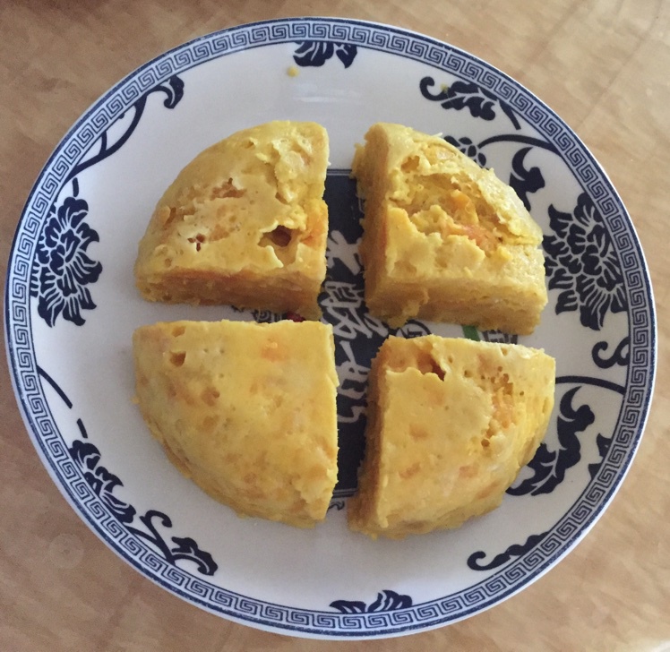 微波炉香蕉蛋糕
