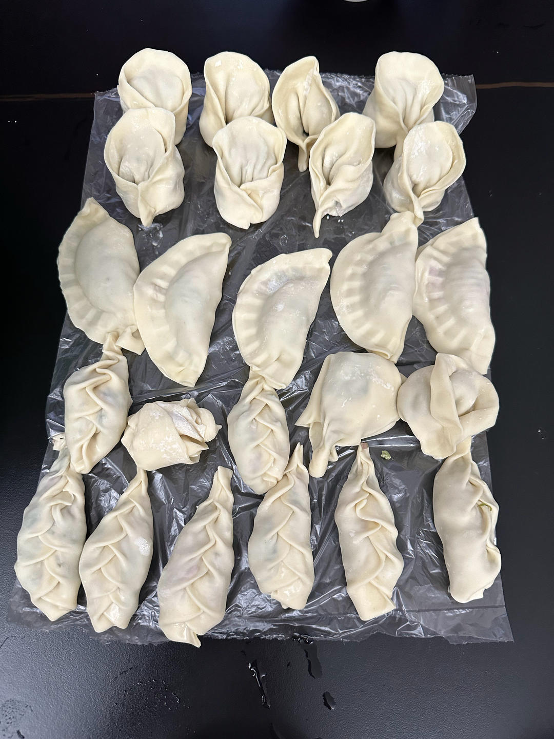 香椿馅儿饺子