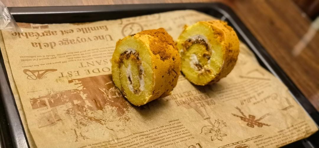 香葱肉松蛋糕卷这样做‼️满屋飘香（小视频食谱）