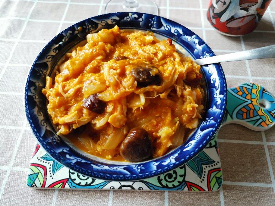 南瓜栗子鸡汤丨健康·三餐