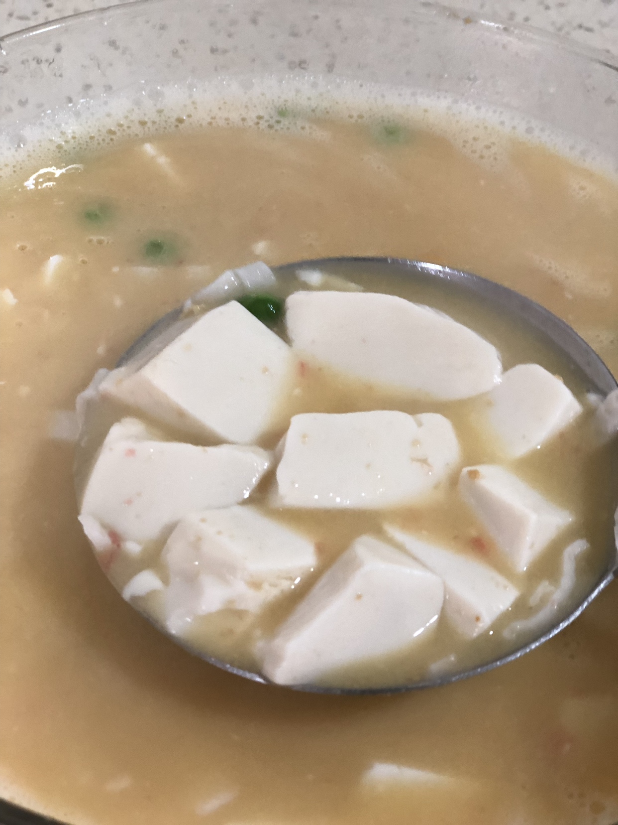 蟹黄豆腐汤(蛋黄版)