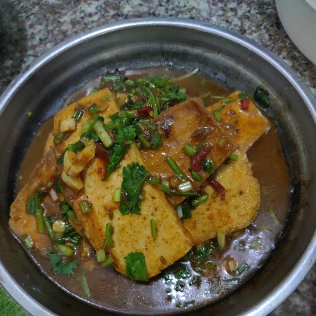 路边摊小吃丨酱汁豆腐做法♨️在家轻松搞定