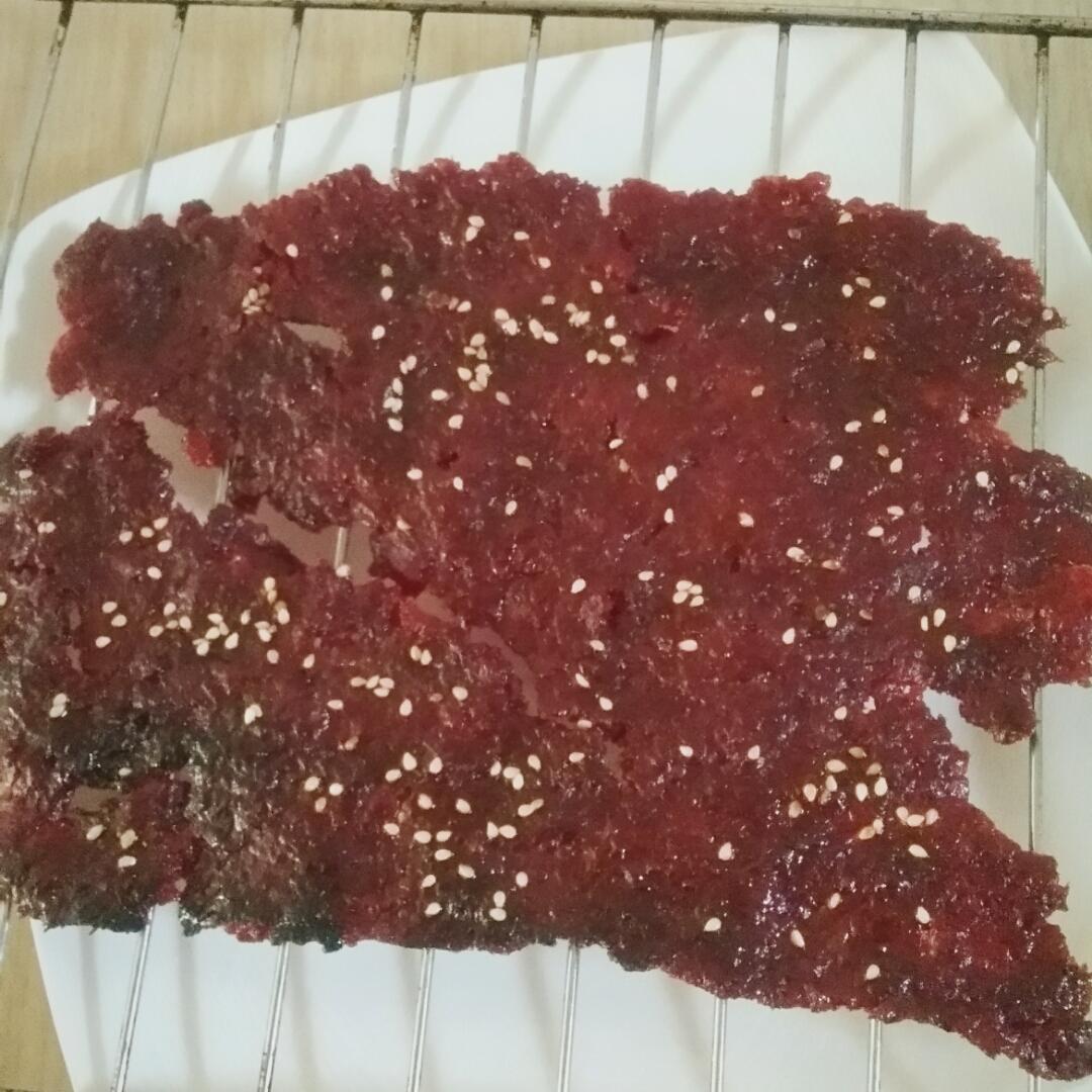 自制超好吃的—蜜汁猪肉脯