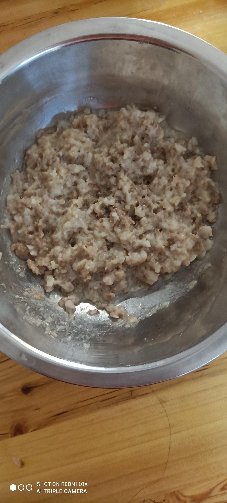 山药蒸肉饼