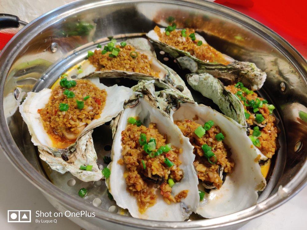 超简单～蒸蒜蓉生蚝