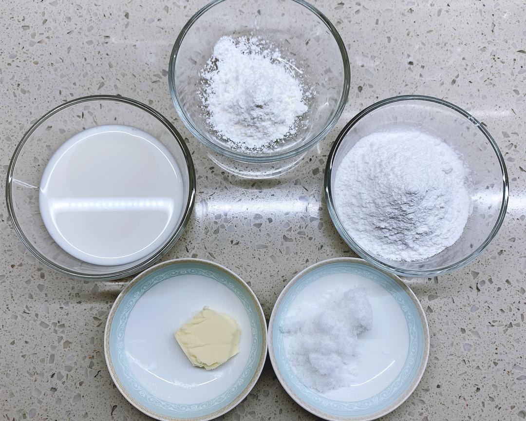 纯奶手撕吐司的做法 步骤1