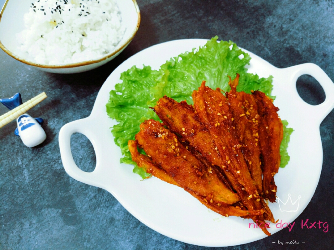 【韩式烤沙參】营养价值高又可煎可拌的山胡萝卜