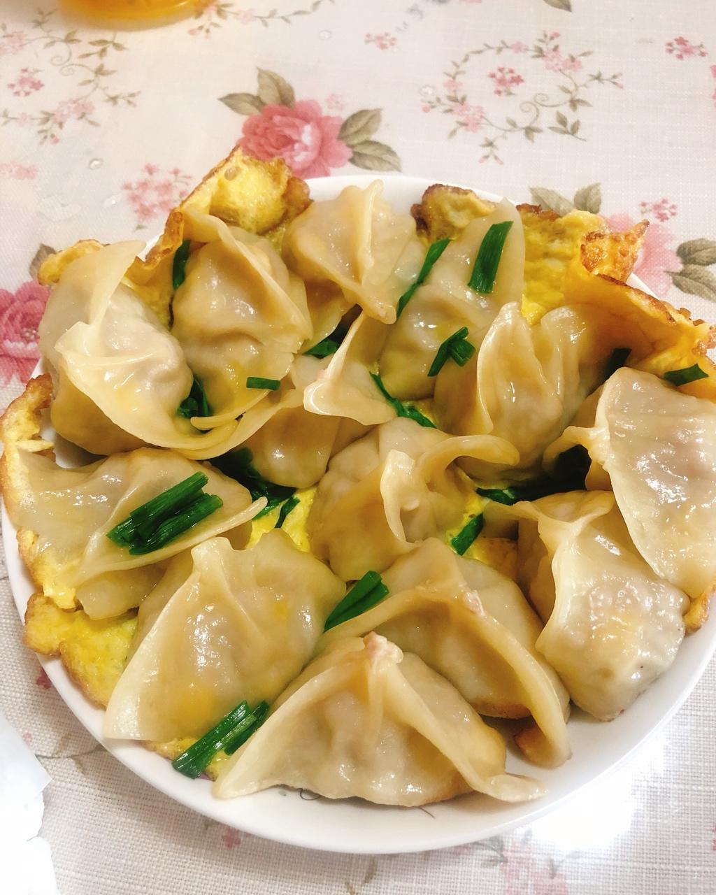 懒人快手抱蛋煎饺