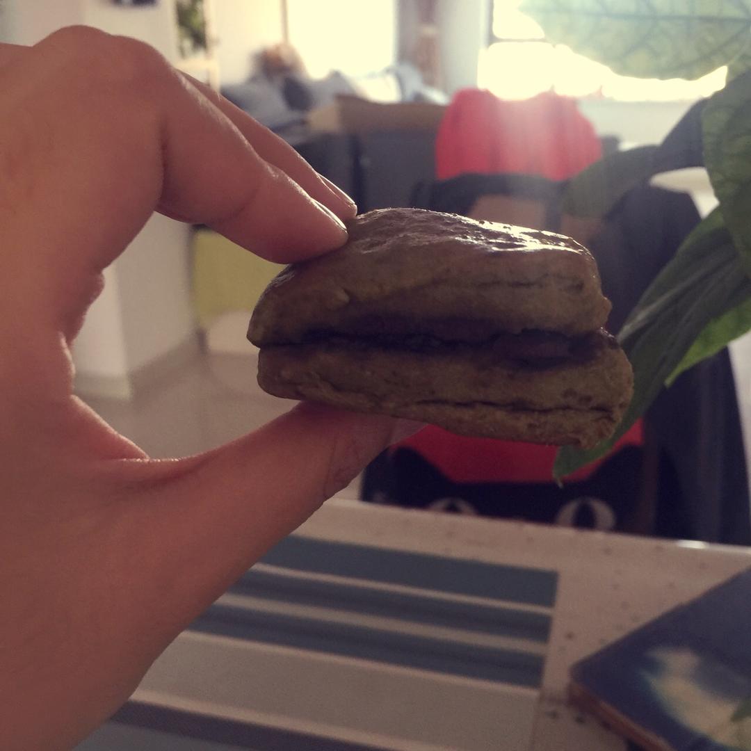 抹茶红豆沙千层司康