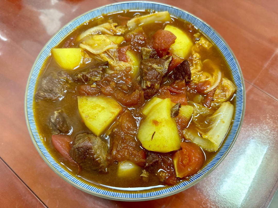 番茄牛腩 方法简单超下饭