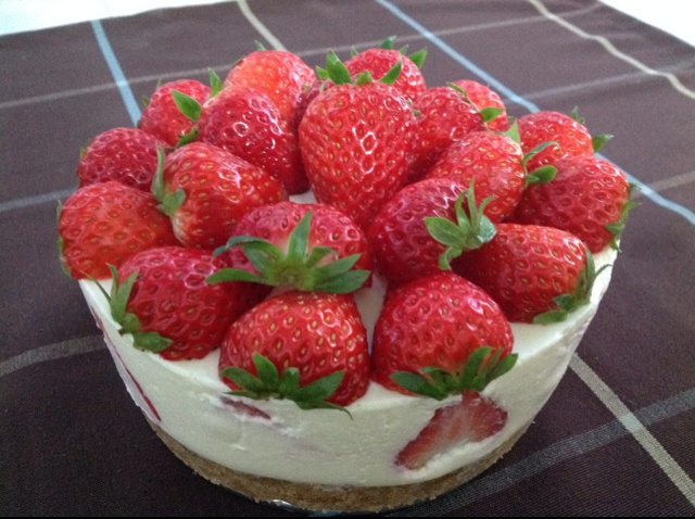 草莓芝士蛋糕