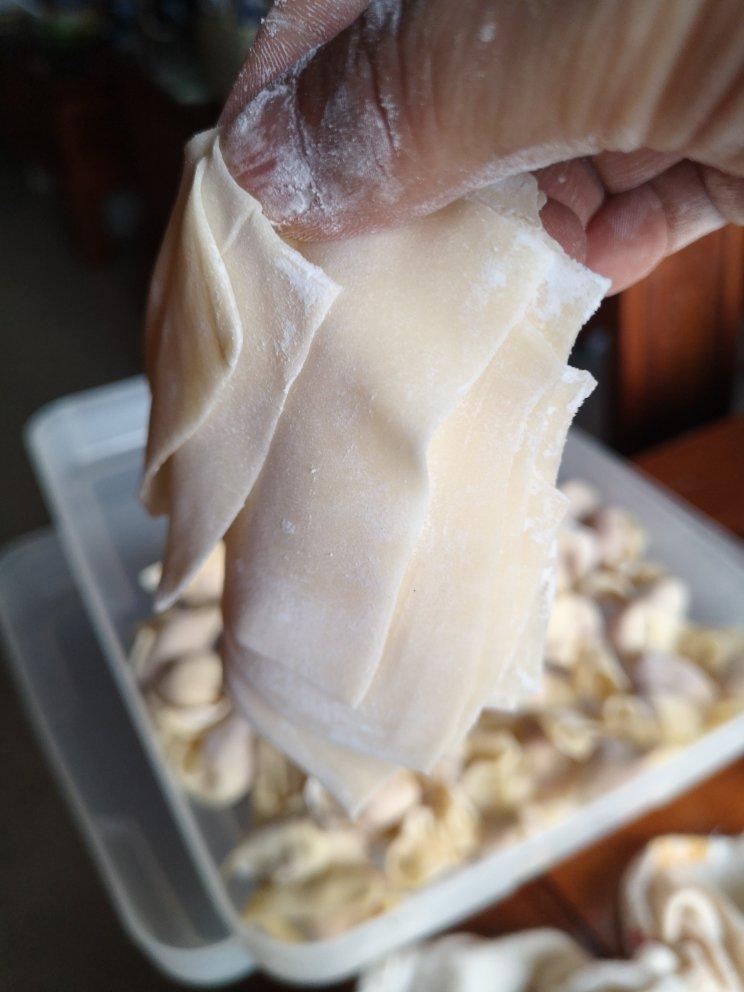 纯手工馄饨皮（不用机器新手版）