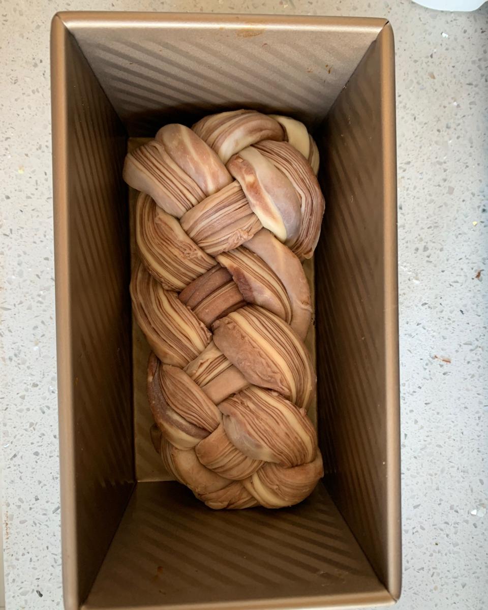 豆沙大理石吐司