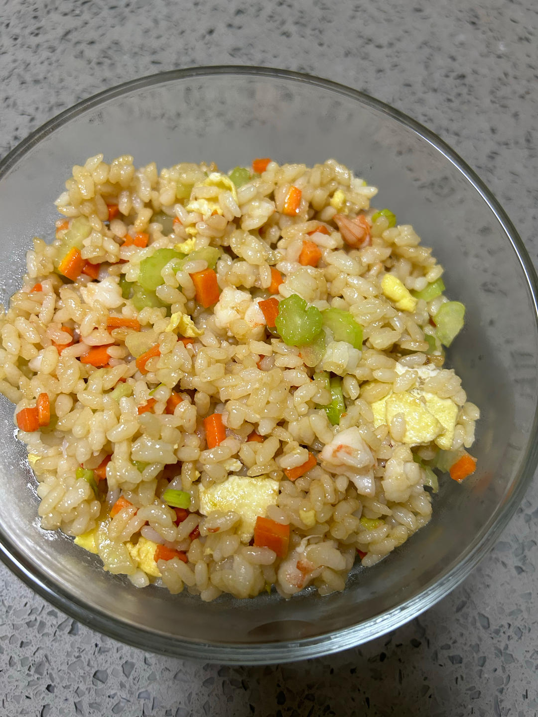 豪华版虾仁炒饭🍤