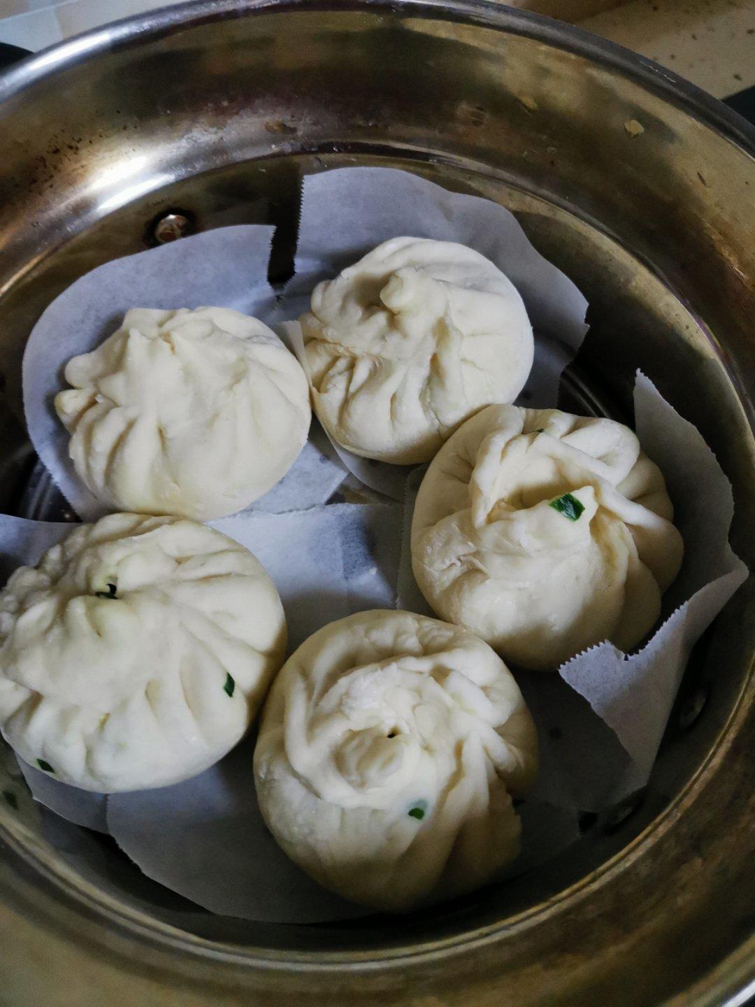 素卷心菜包子