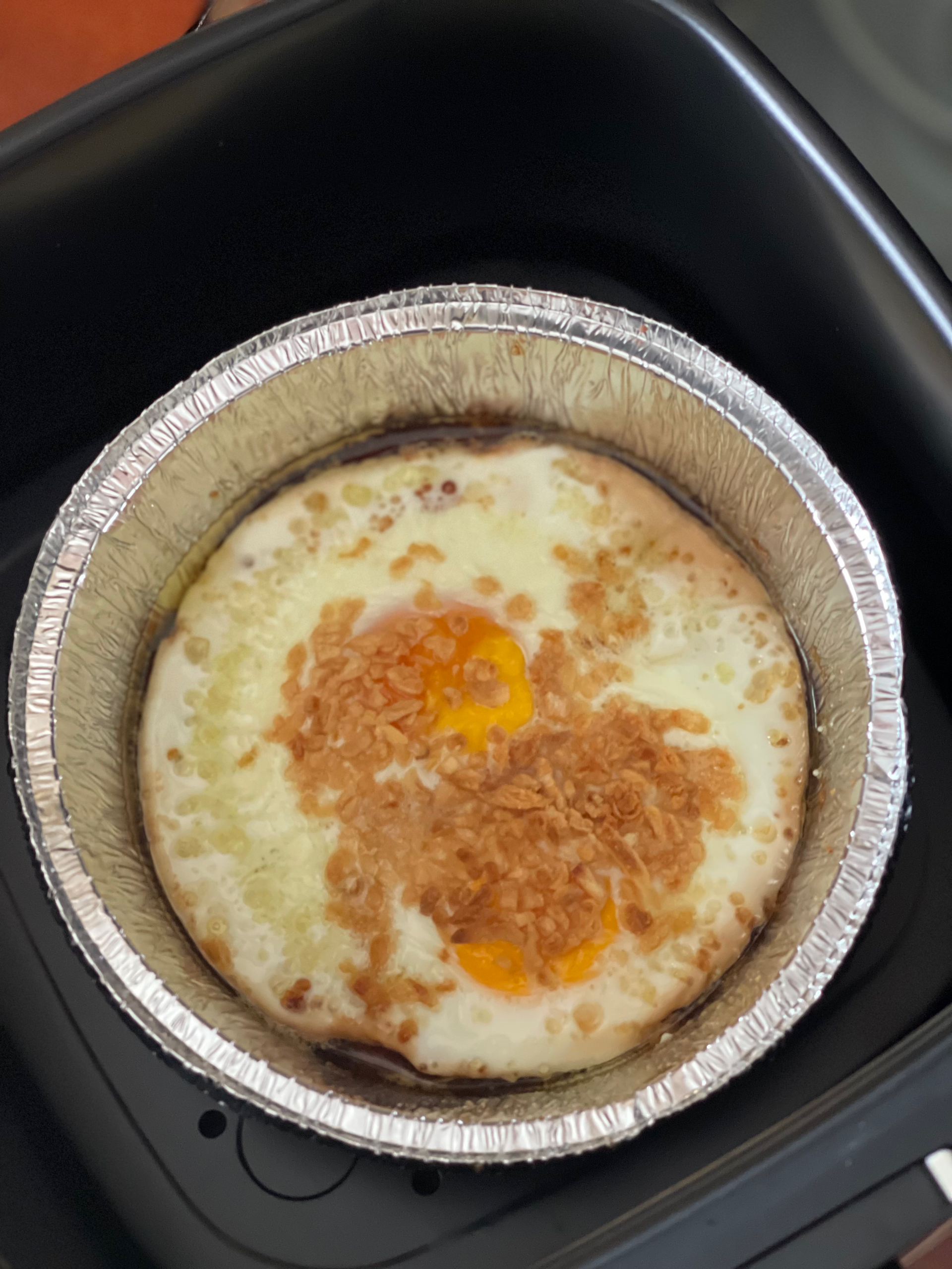 【懒人早餐】烤鸡蛋（空气炸锅版）