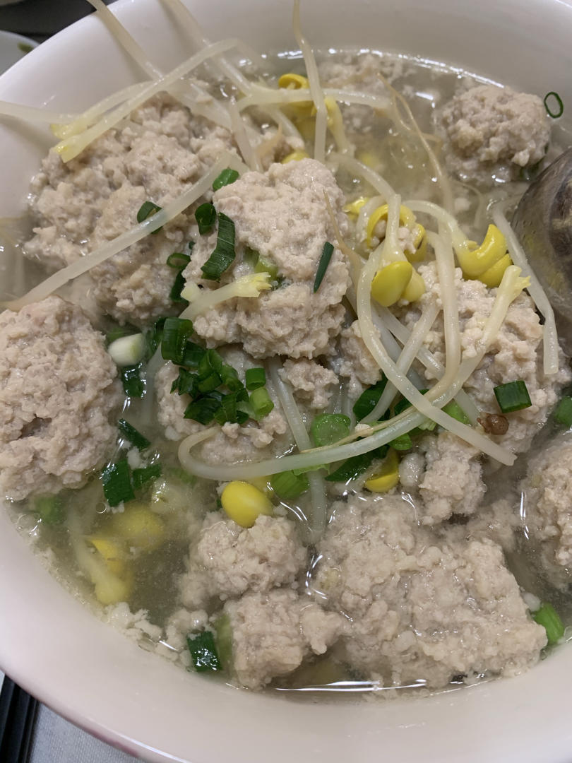 超嫩滑肉丸（肉圆子），效果秒杀嫩肉精