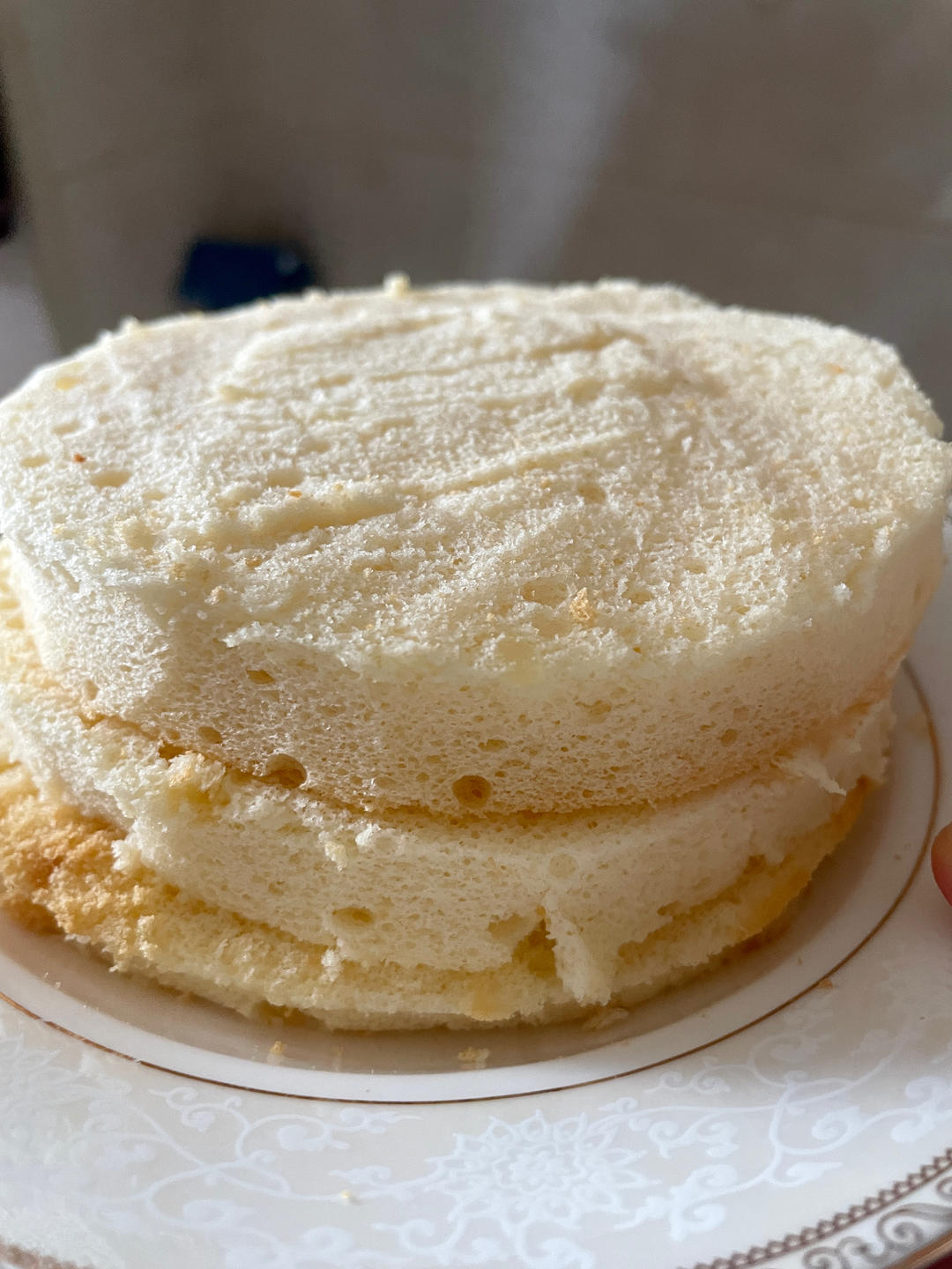超柔软6寸戚风蛋糕(附8寸配方)零失败 超详细‼️含操作视频