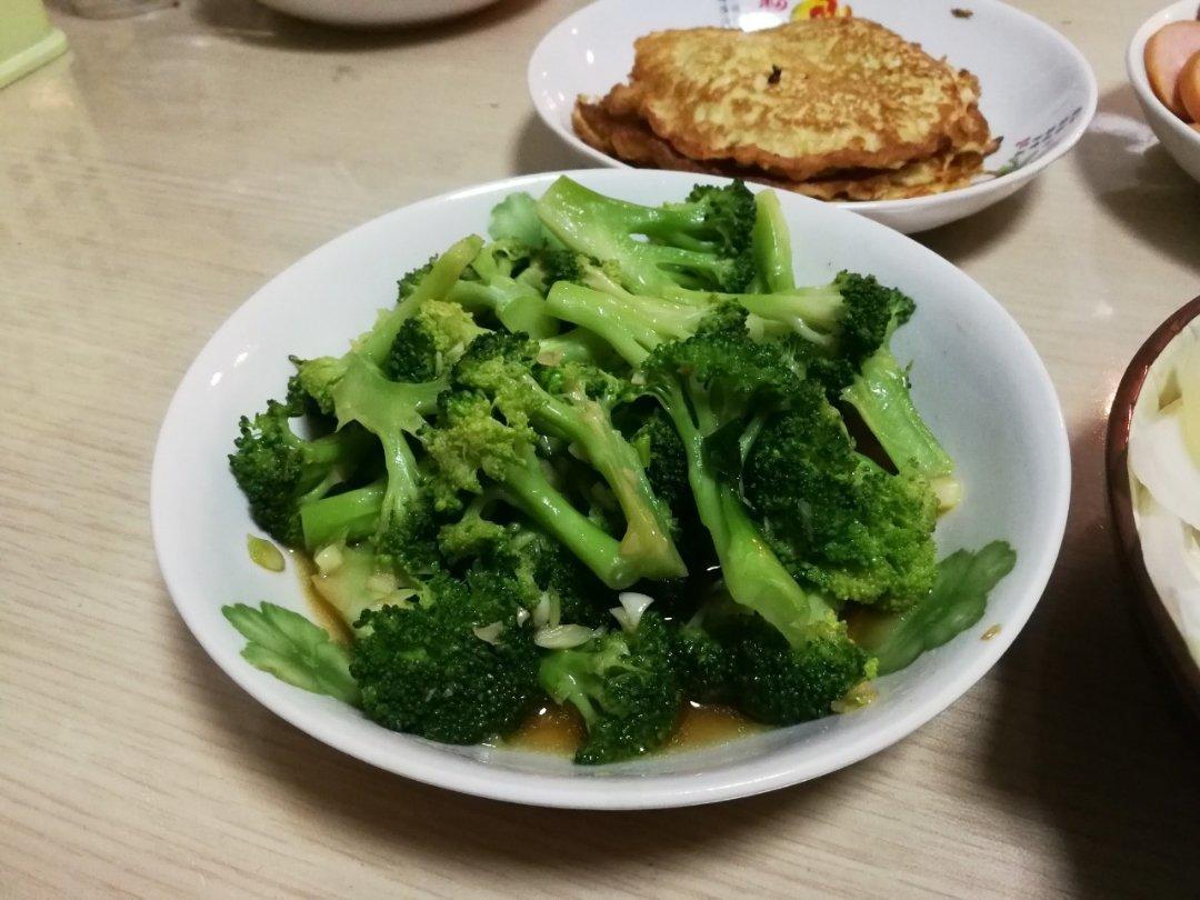 蚝油蒜蓉西兰花