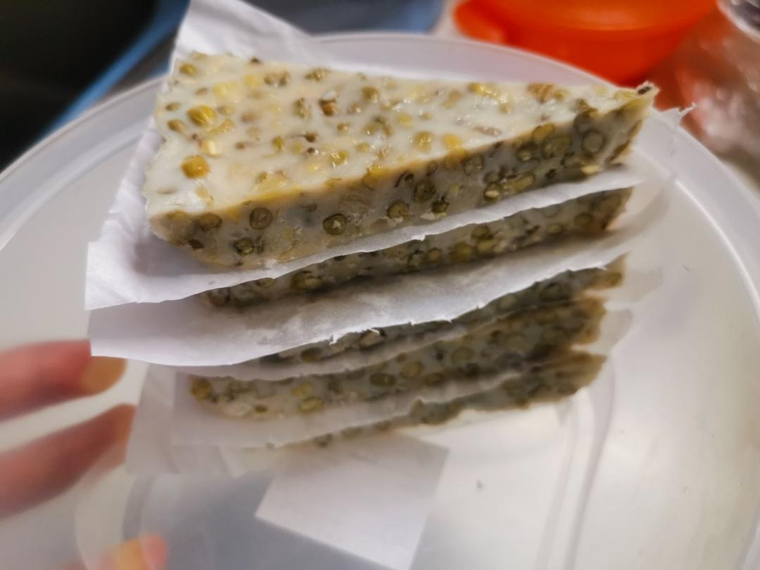 夏日专属糕点“绿豆糯米糕”