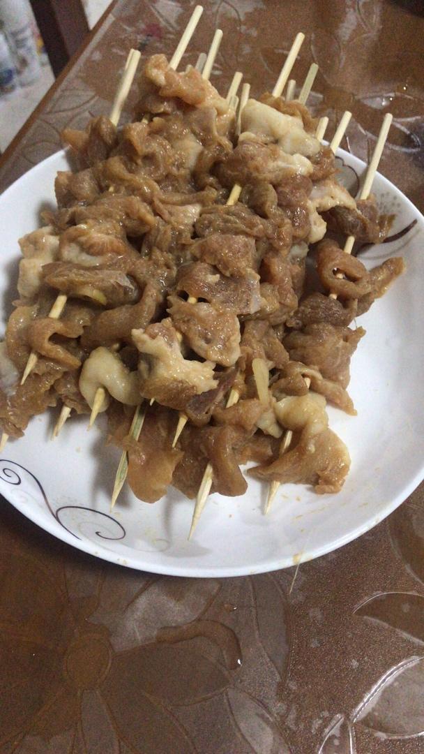 烤箱版烤肉串