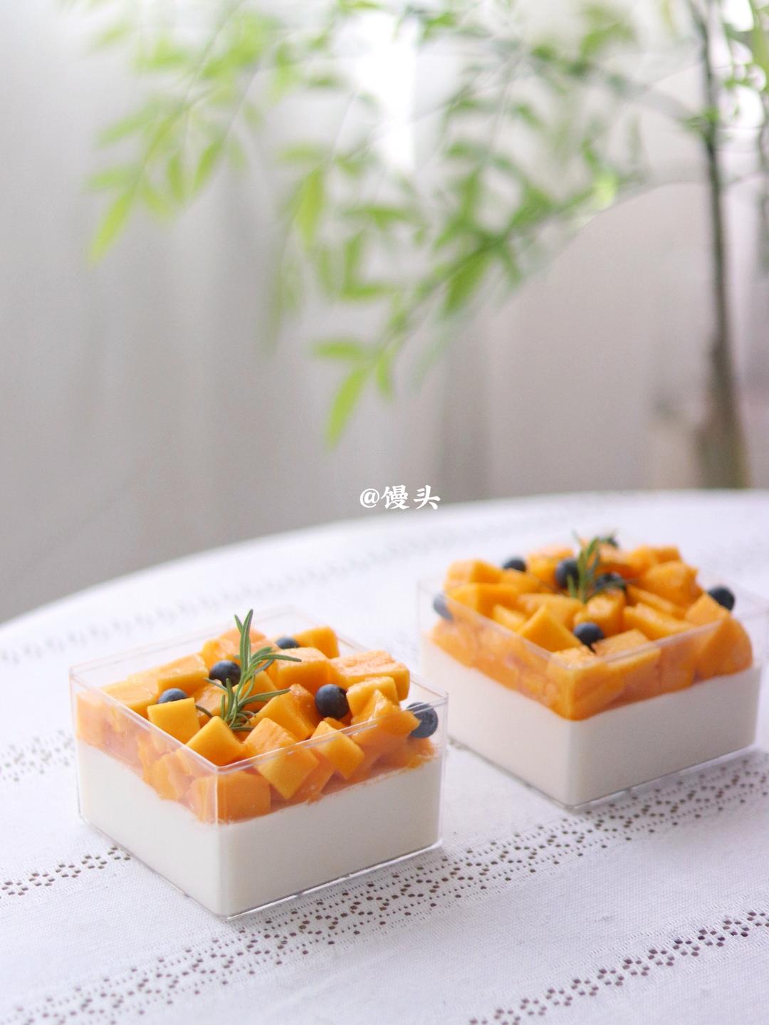 桂花椰奶冻