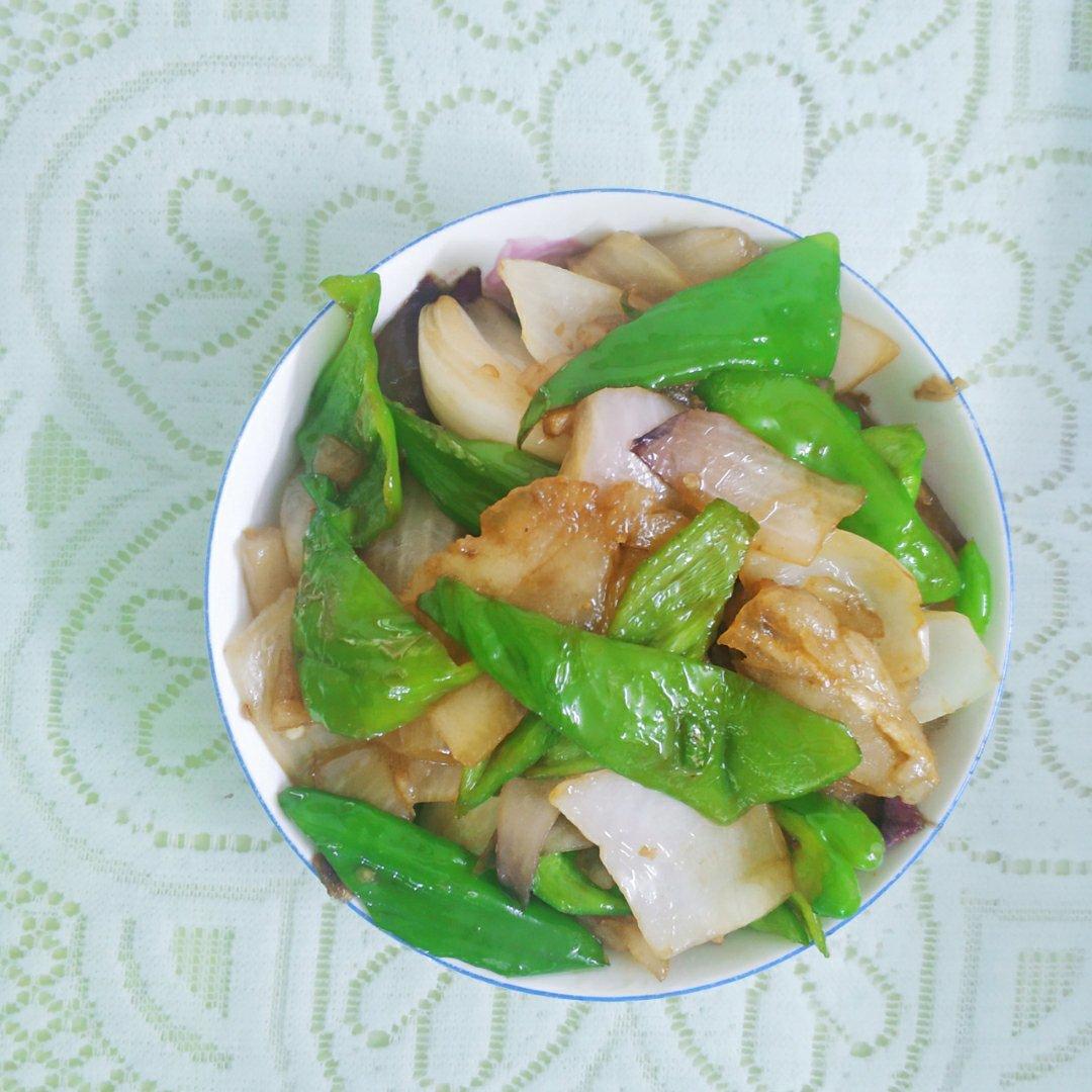 洋葱青椒炒肉