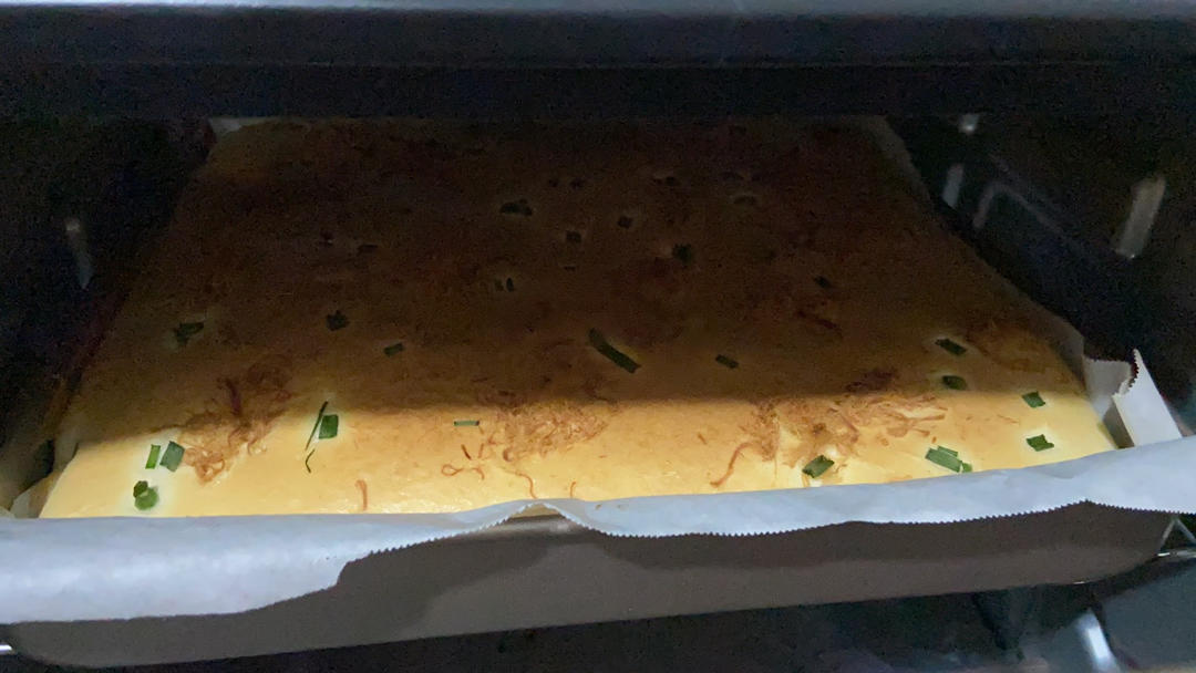 香葱肉松肥蛋糕卷～