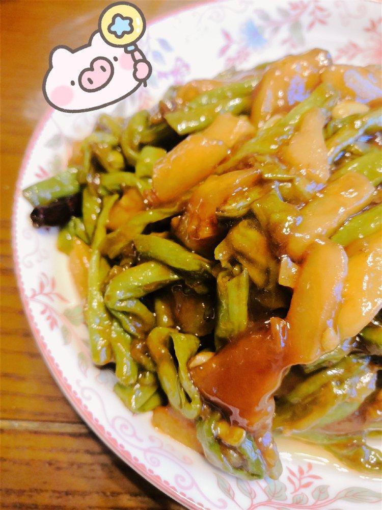 红烧豆角土豆条