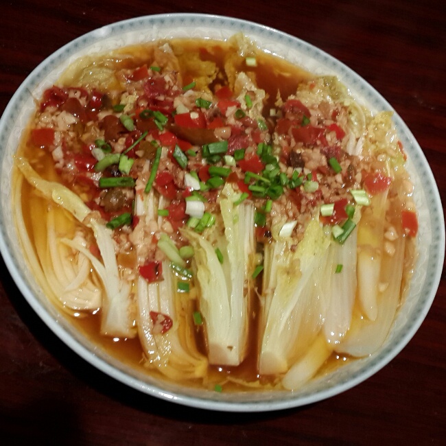蒜蓉粉丝娃娃菜