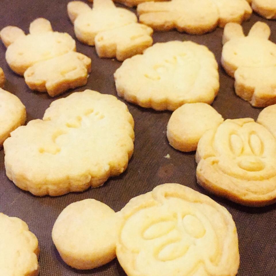 卡通黄油饼干