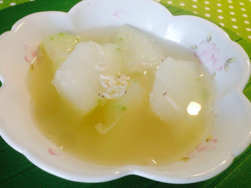冬瓜虾皮汤