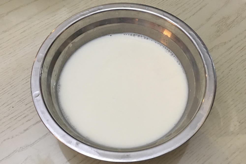 纯奶手撕吐司的做法 步骤1