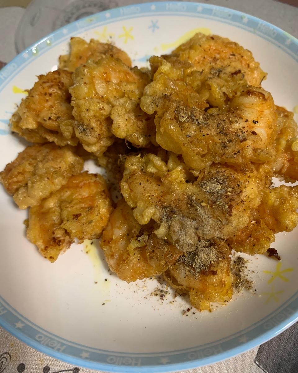 外酥里嫩㊙️好吃停不下来的椒盐虾仁🔥巨简单