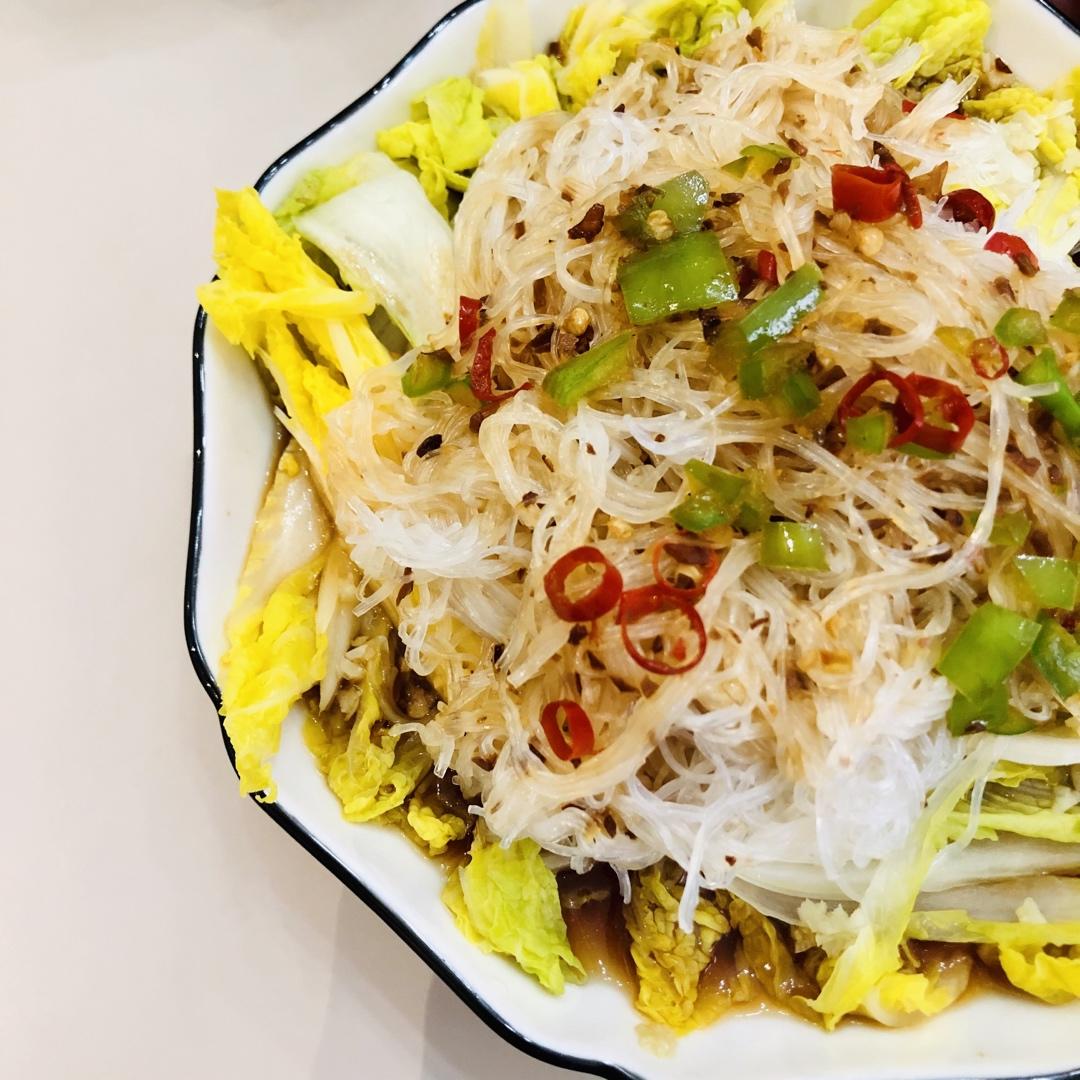 蒜蓉粉丝娃娃菜