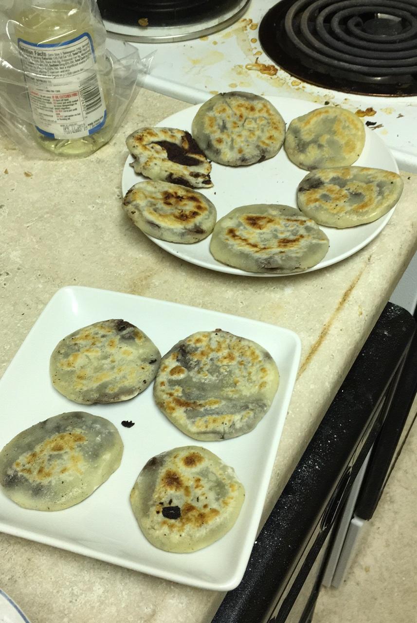 超简单红豆煎饼